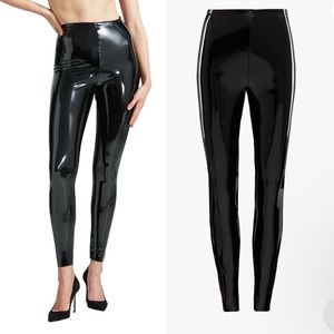 NwD Commando Faux Patent Leather Legging Women’s Size Small in Black